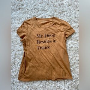 Madewell - Fitted Tee - Mustard